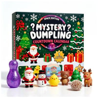 Mystery Dumpling Squishy Advent Calendar – 24 Surprise Toys